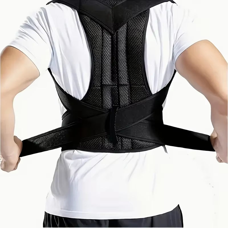 Humpback Corrector for Adult Men, Invisible Straight Back Posture Belt, Corrects Spine, Improves round Shoulder and Back